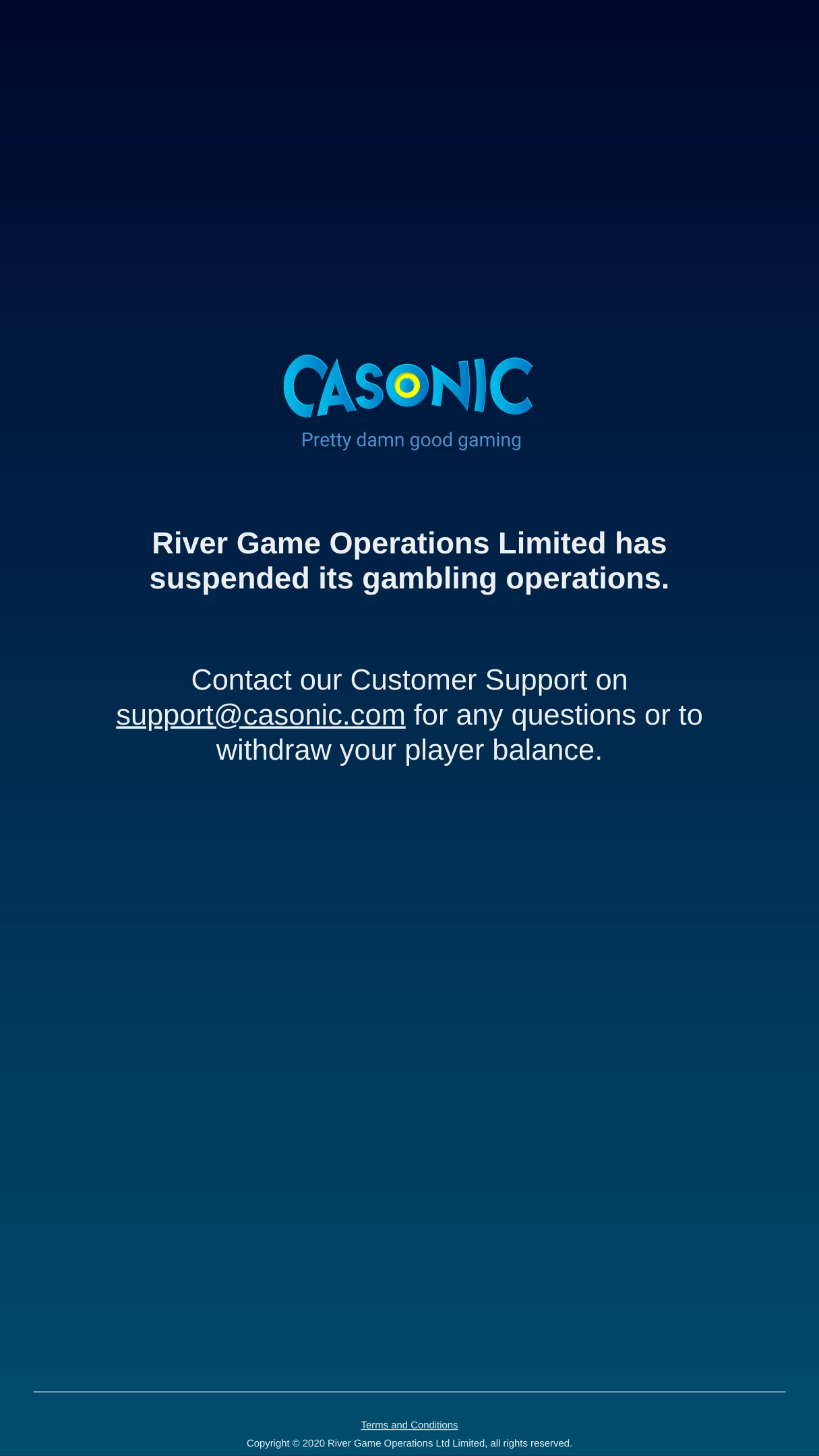 Welcome bonus Casonic casino 23654